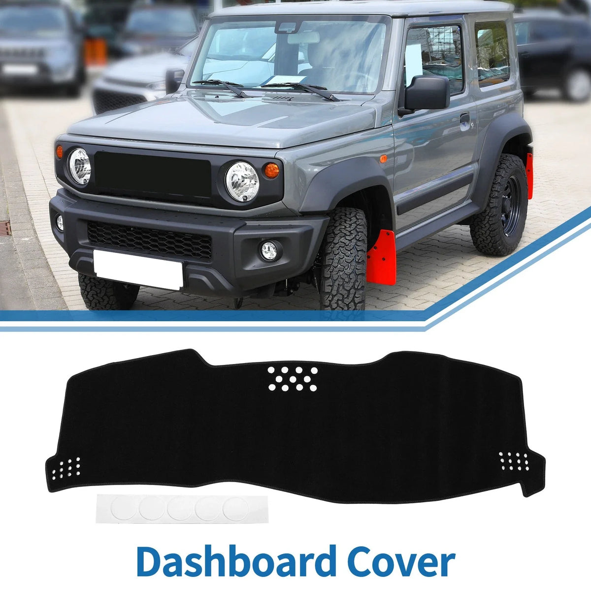Dashboard Cover Mat for Toyota Avalon (2005–2010) - Black