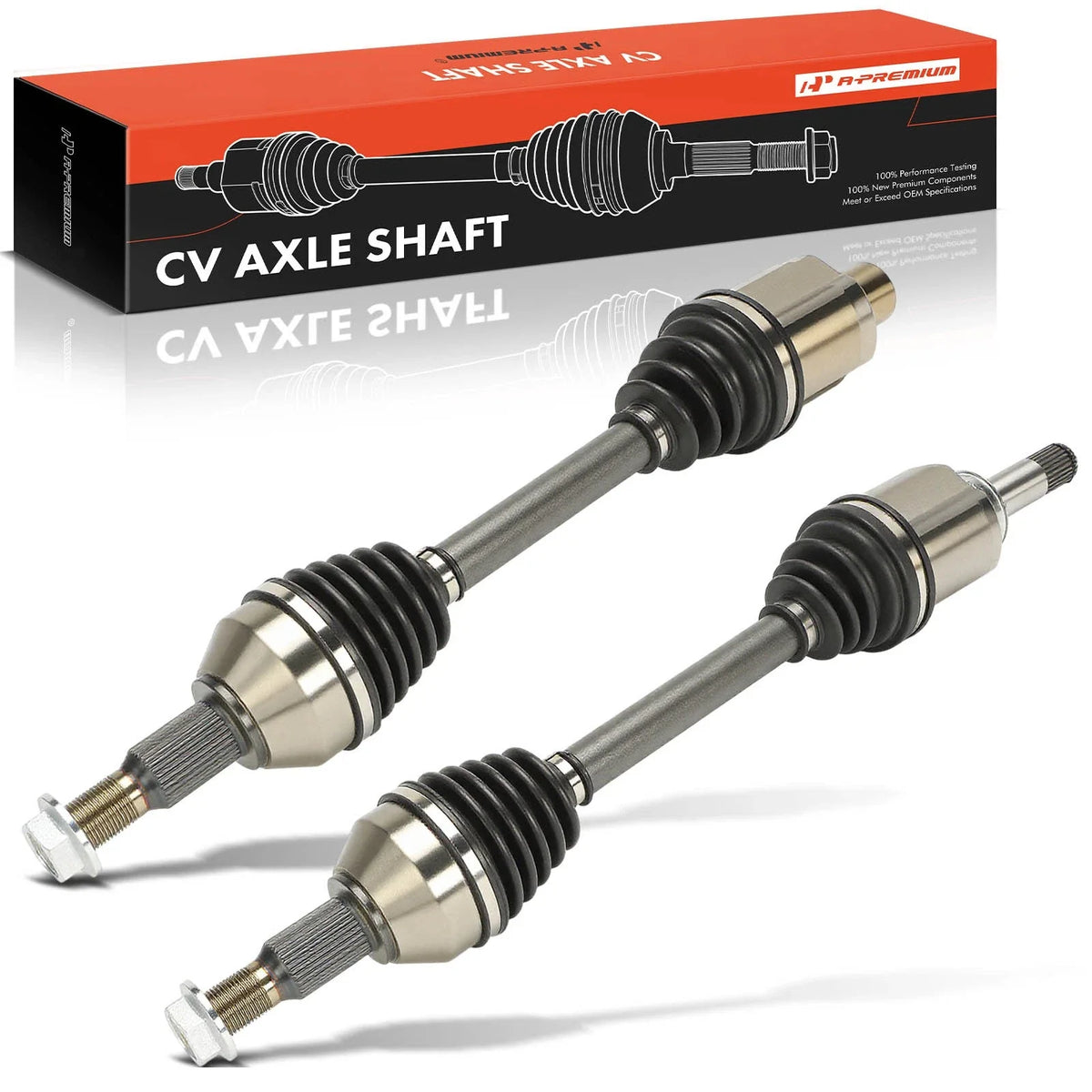 Pair CV Front Axle Assembly for Chevy Traverse (2009–2013)
