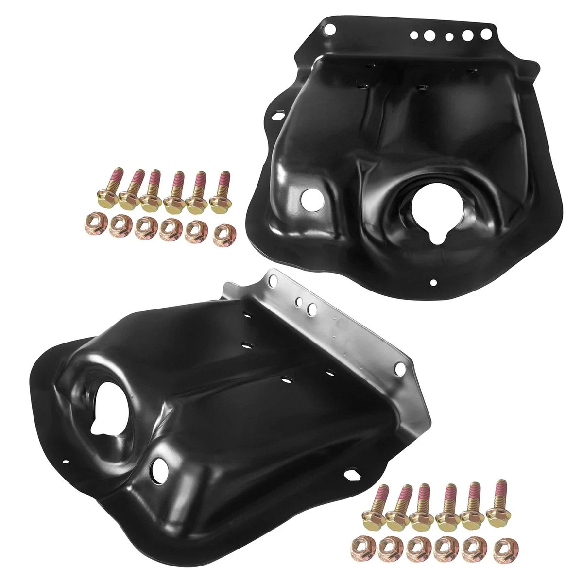 Pair Upper Shock Mount Bracket Kit for Ford Bronco F100 (1980–1996) 924-405 924-406