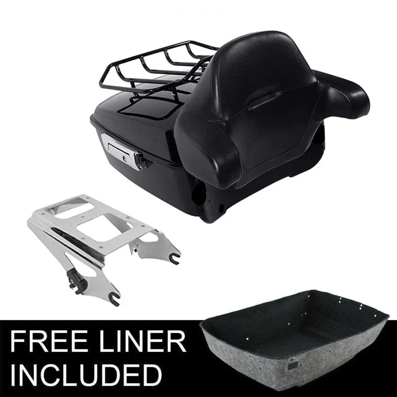 Backrest Mount for Trunk on Harley Road King Glide 2009-2013 Touring
