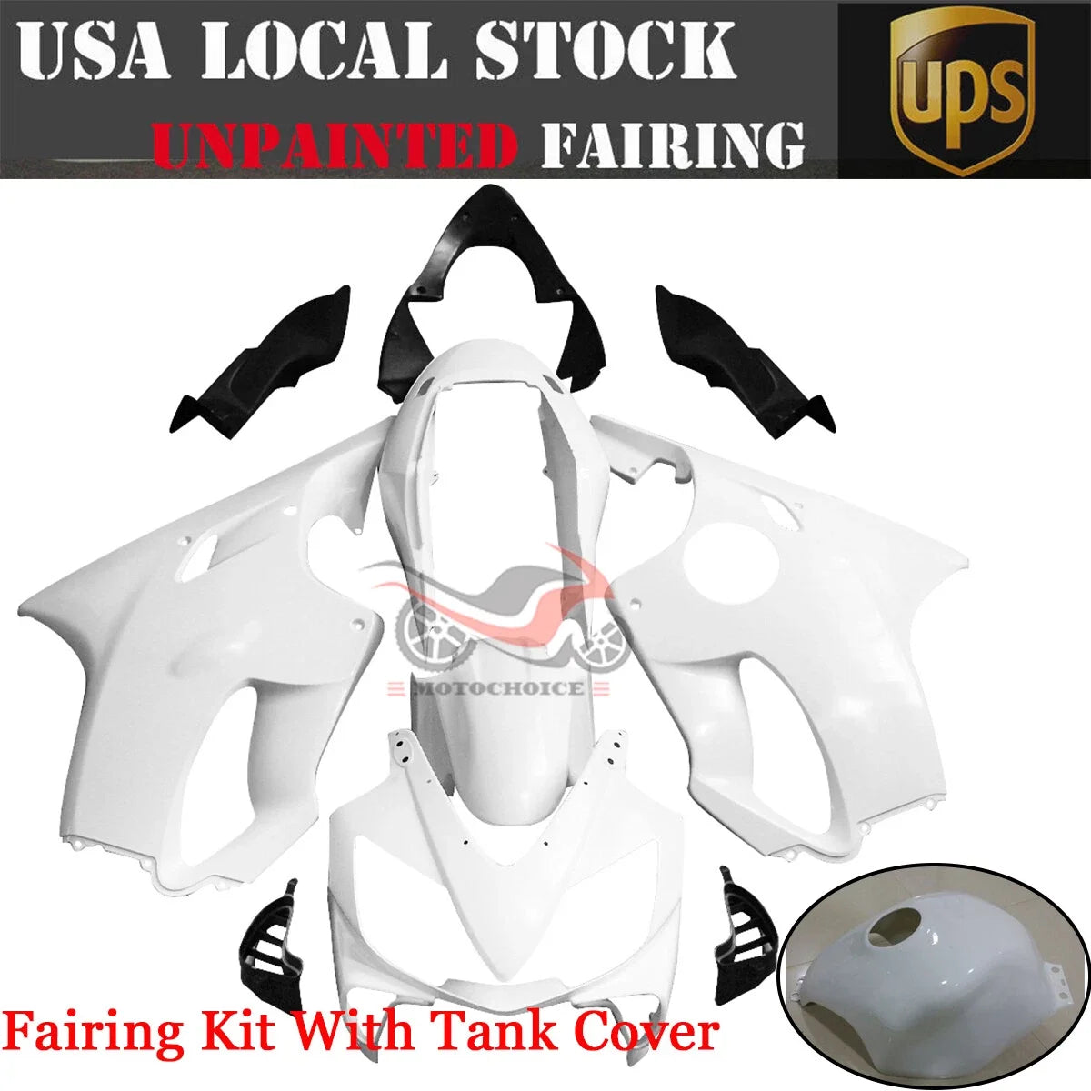 Injection Fairing Kit for Honda CBR600 F4I (2004–2007)