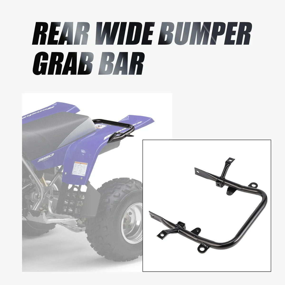 Grab Bar for Rear Bumper on Yamaha Banshee 350 (1987–2000)