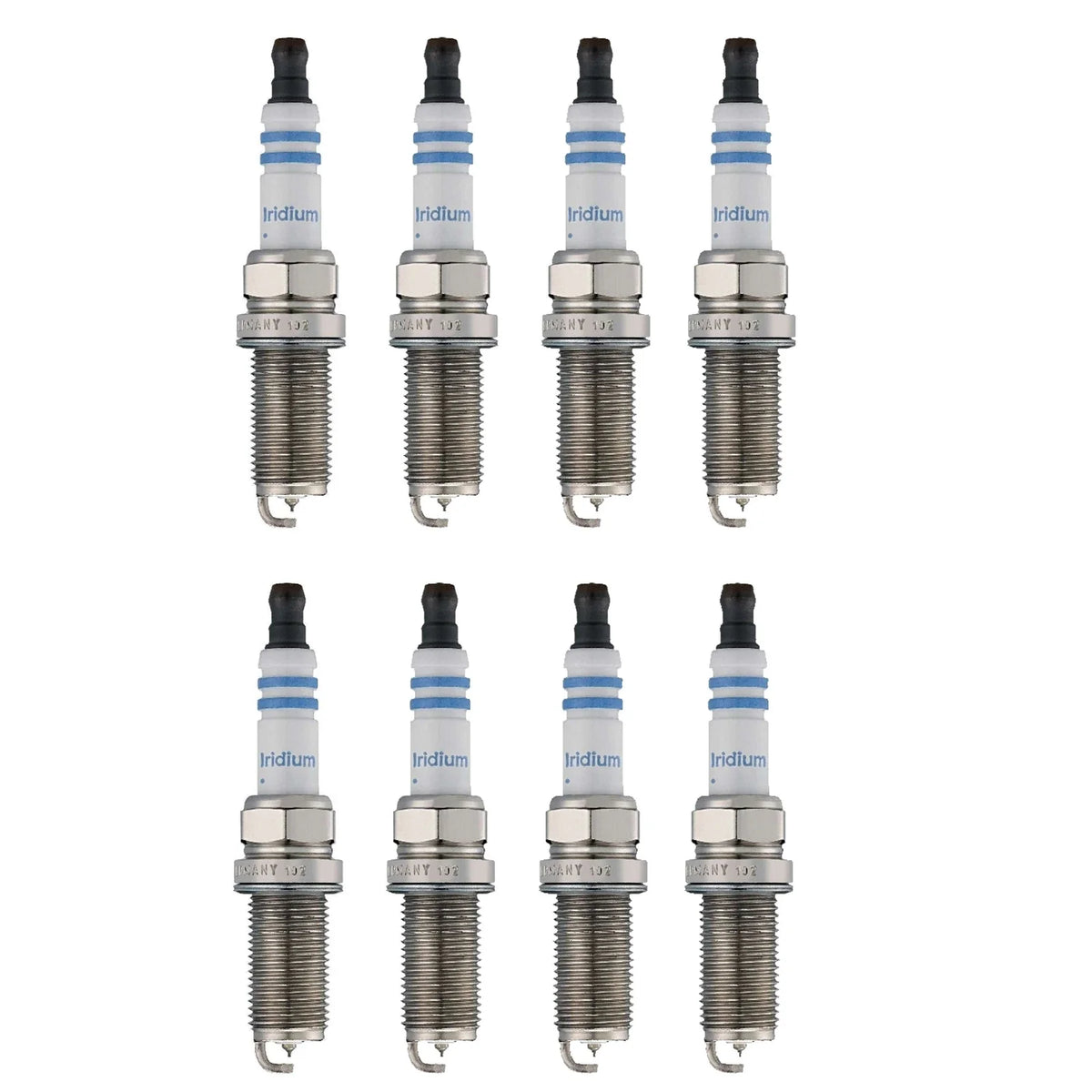 Set of 8 Bosch OE Double Iridium Spark Plugs for Infiniti Lexus Toyota