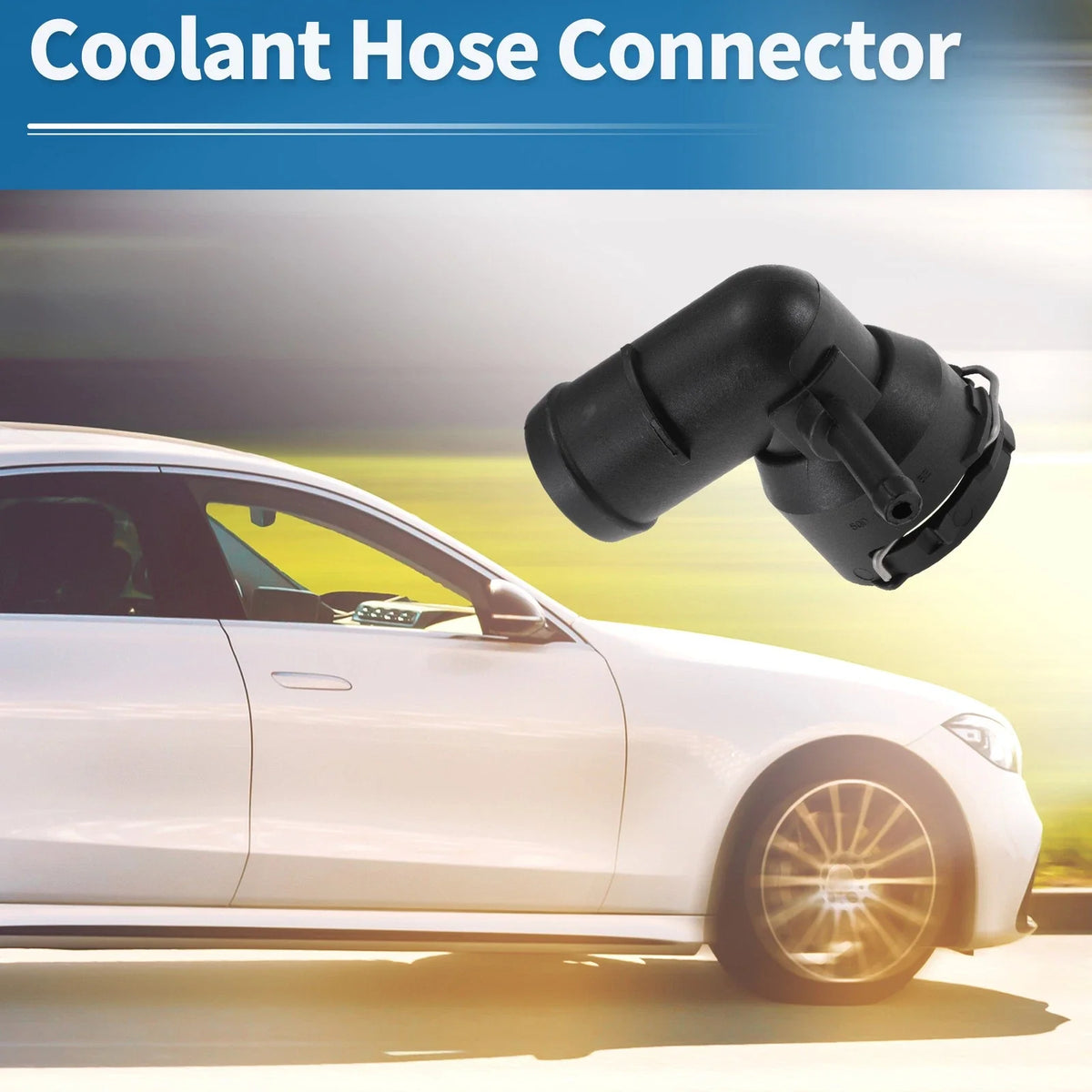 Engine Coolant Hose Connector for Volkswagen Atlas Cross Sport (2018–2023) 3QF122291