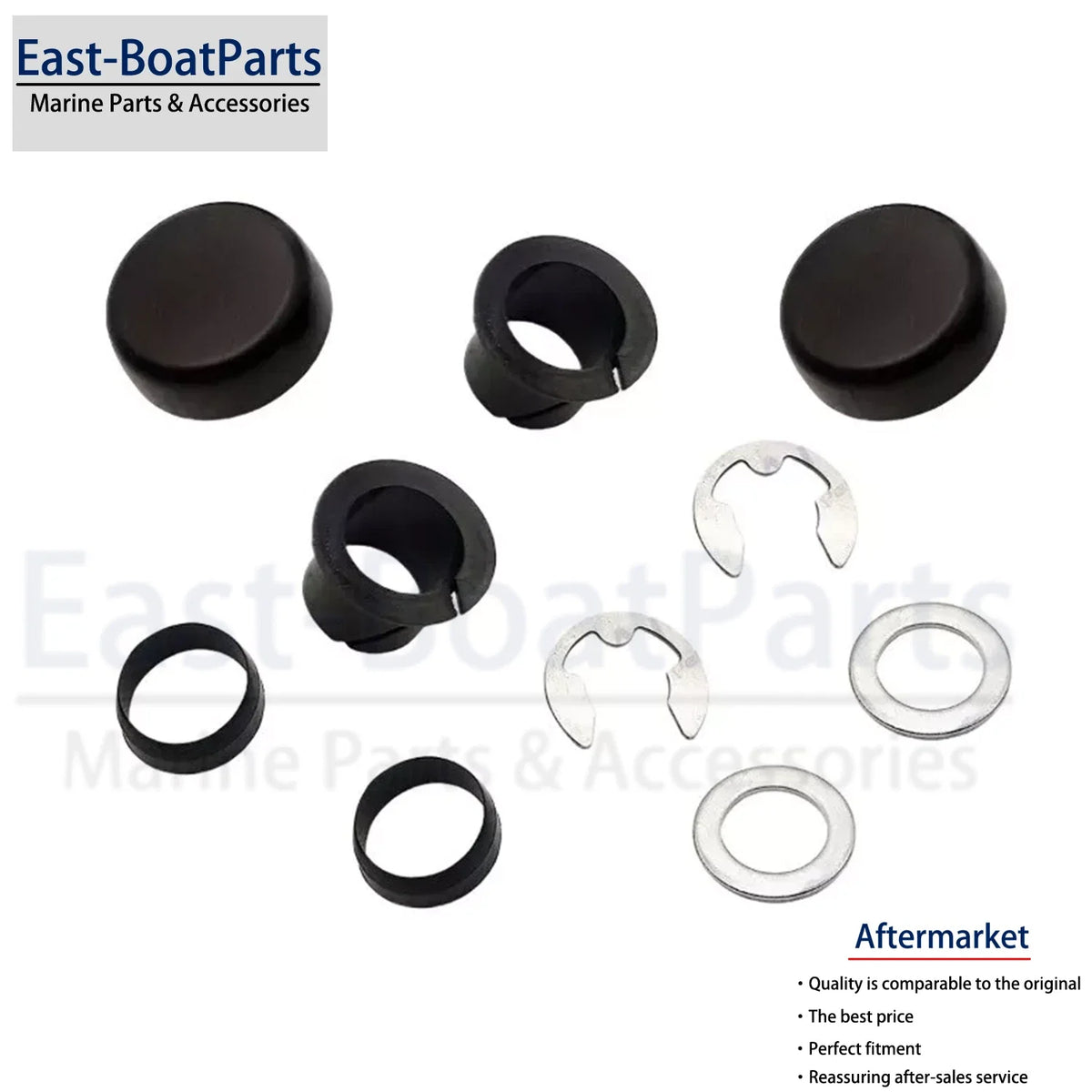 Trim Pin Mounting Hardware Set for Volvo Penta (3857588, 3853424, 3857522)