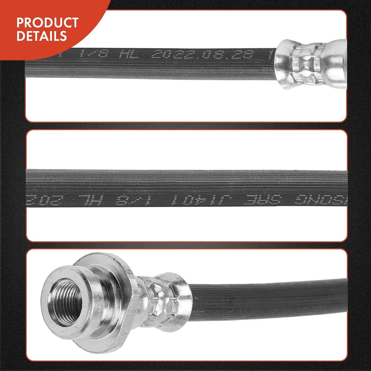 Hydraulic Brake Hose Pair for Nissan Juke Rear 2011-2017
