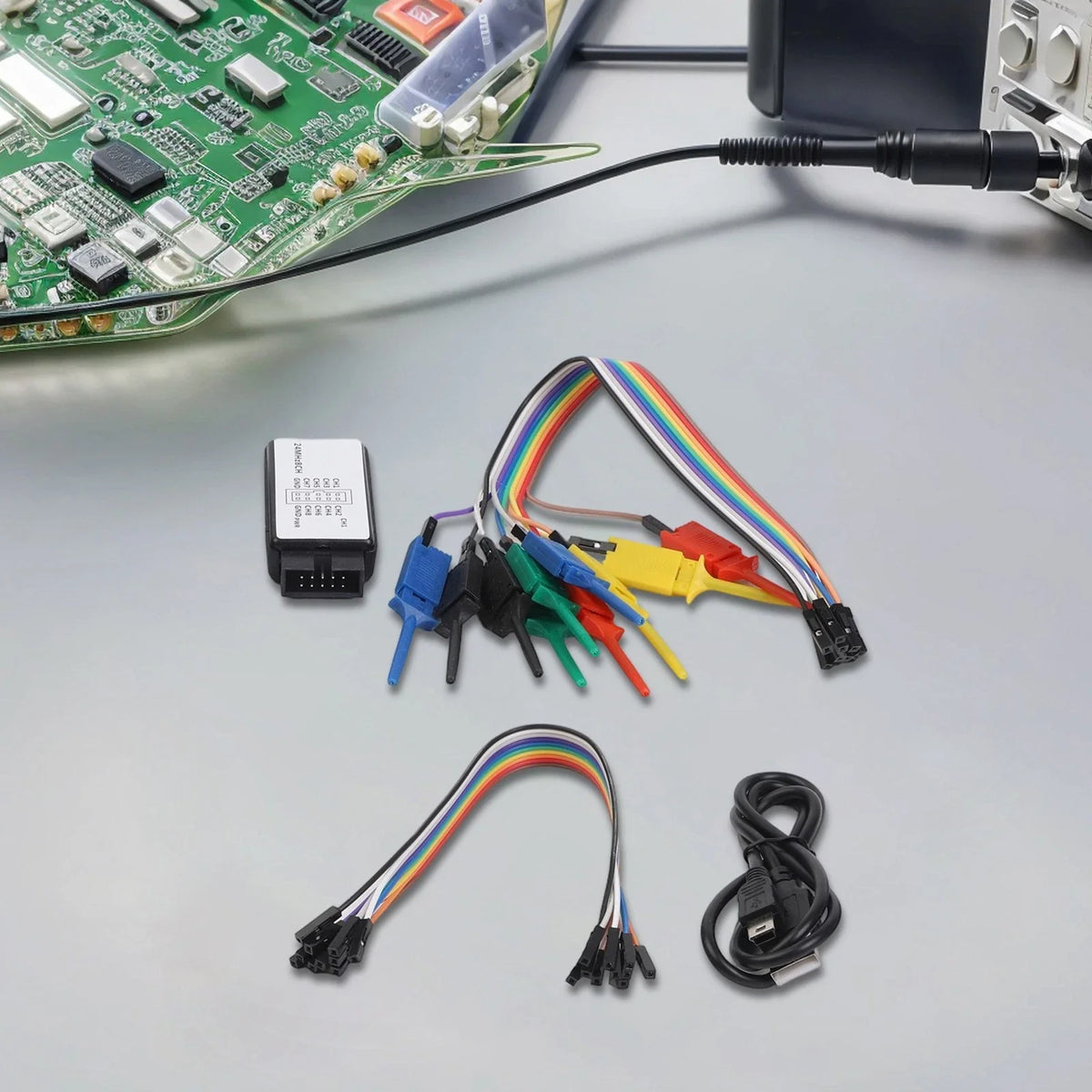 USB Logic Analyzer for Microcontroller ARM FPGA Development (24M Samples)