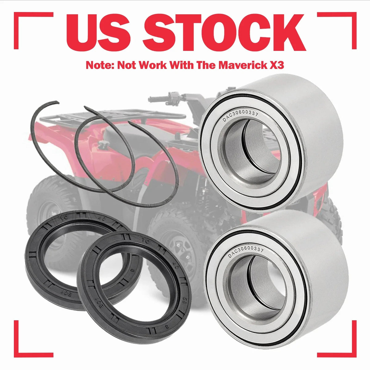 Wheel Bearing Seal - Front for Can-Am Commander/Renegade 1000/850/800/570
