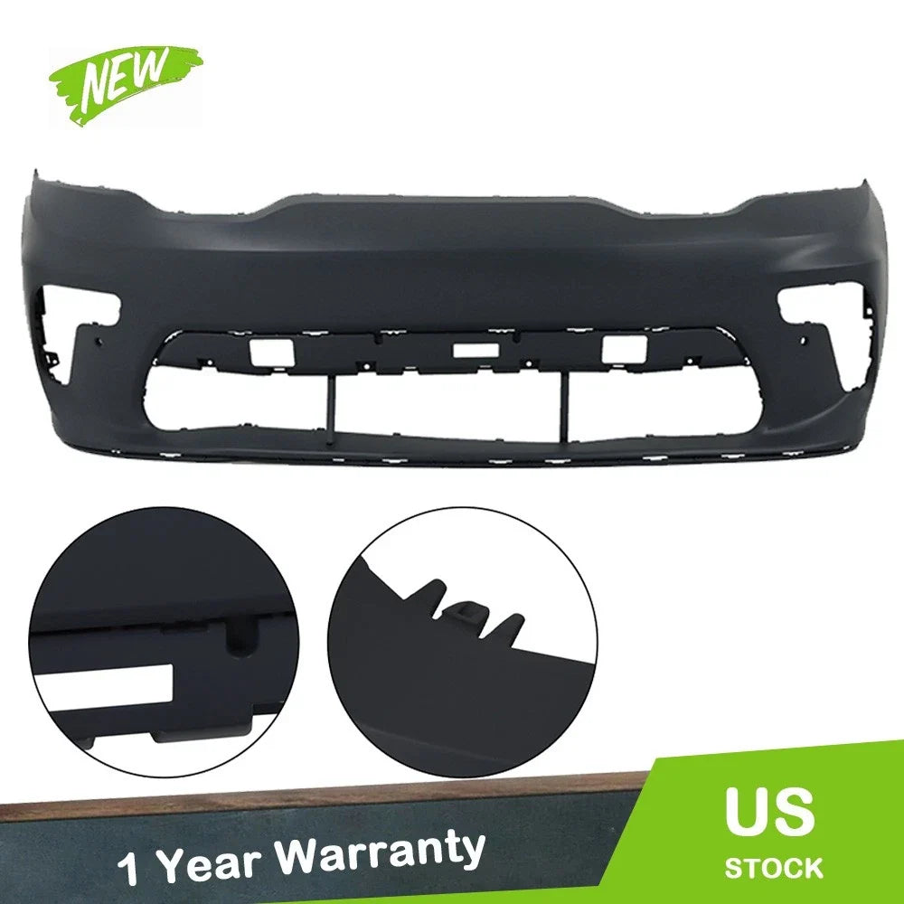 Primed Front Bumper Cover for Dodge Durango (2021–2022)