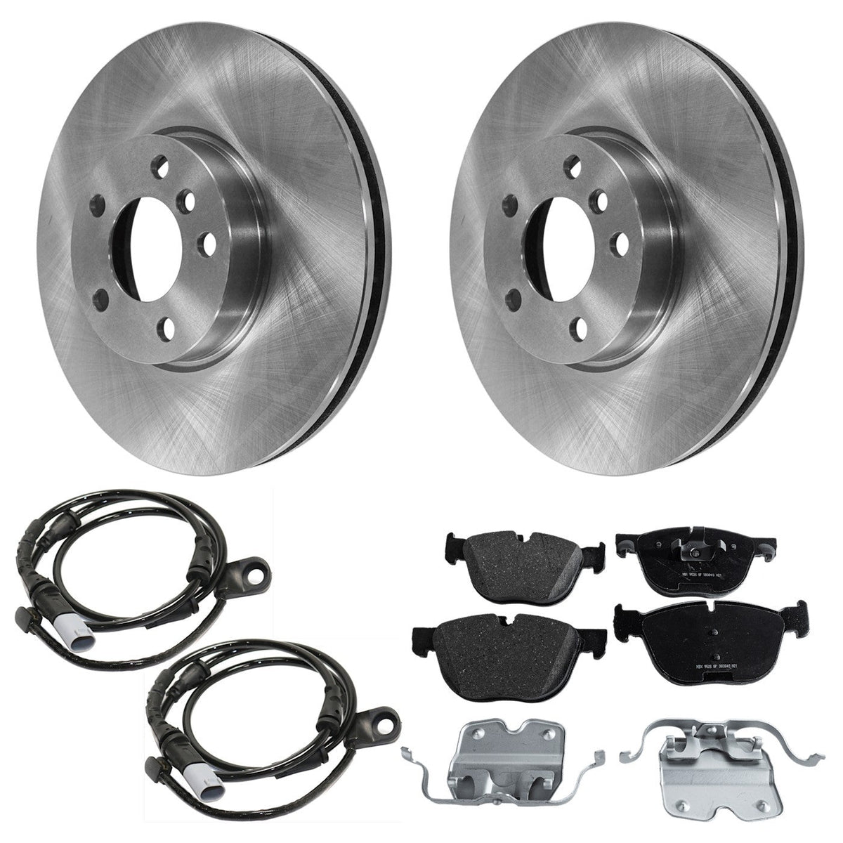 Brake Pads and Disc Rotors Kit for BMW X5 X6 (2012 to 2018)