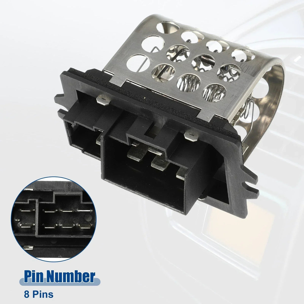 Black HVAC Blower Motor Resistor for Dodge Stratus 1995-2000