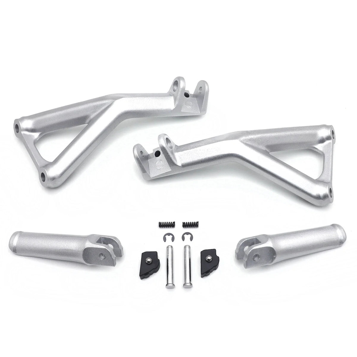 Silver Rear Passenger Footpeg Bracket for Ducati Panigale V4/S 2018-2020
