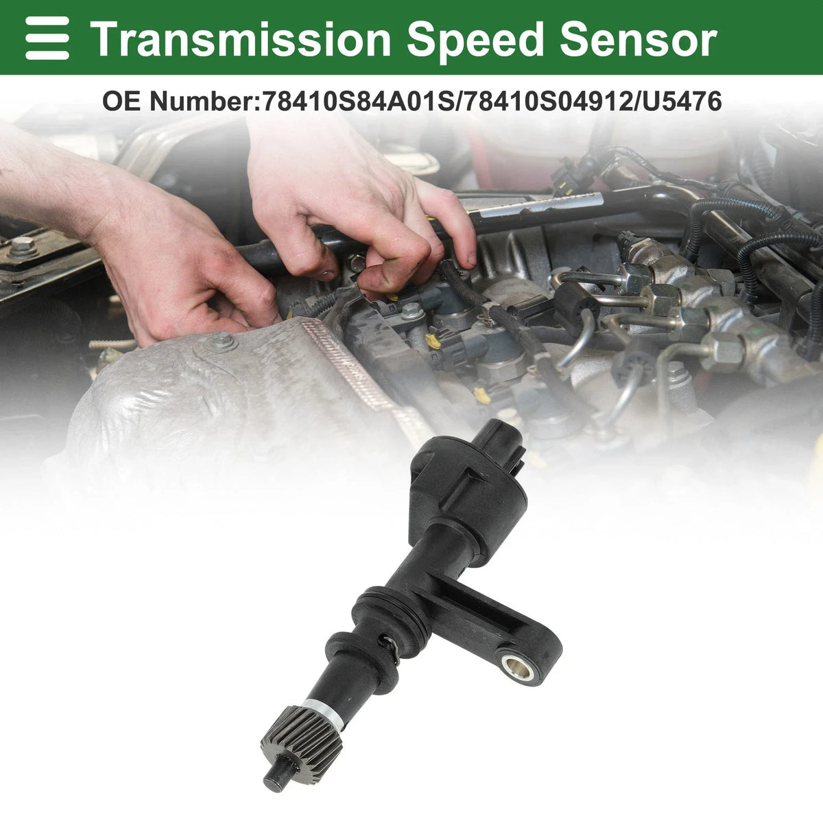 1 Pc Transmission Speed Sensor No.78410S84A01S for Honda Civic Si (1999–2000)
