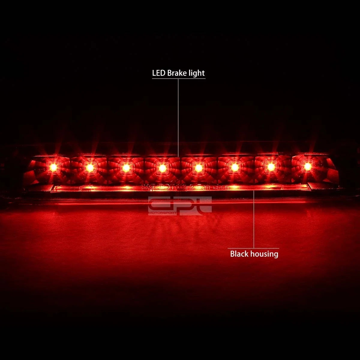 Full LED Third Tail Brake Light for Ford Mustang (2005–2009)