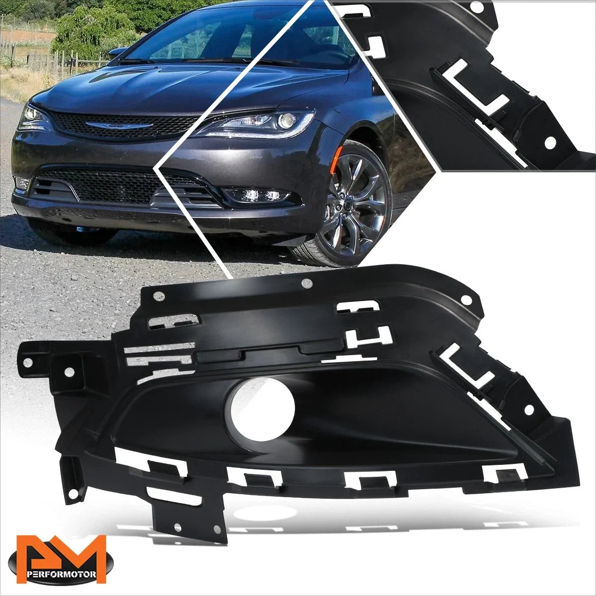 Fog Light Trim for Chrysler 200 (2015-2017)