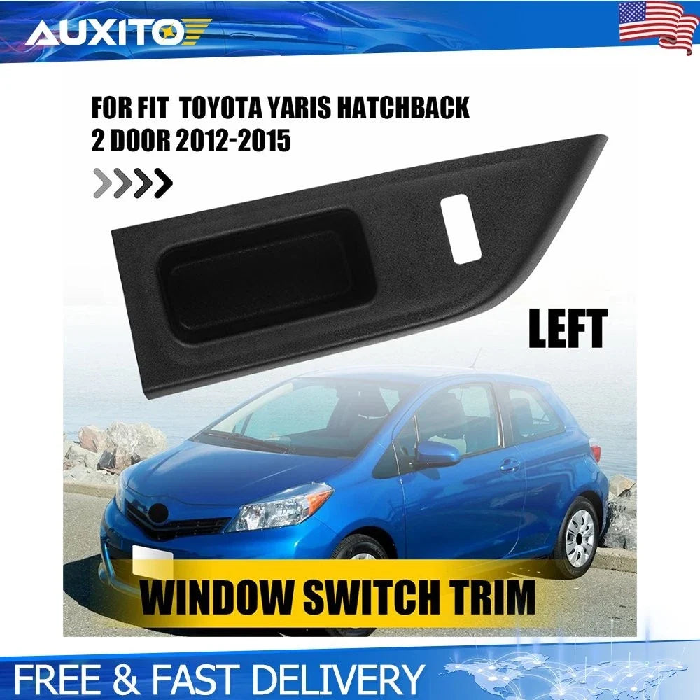 Power Window Master Switch Trim Panel for Toyota Yaris (2012–2015)