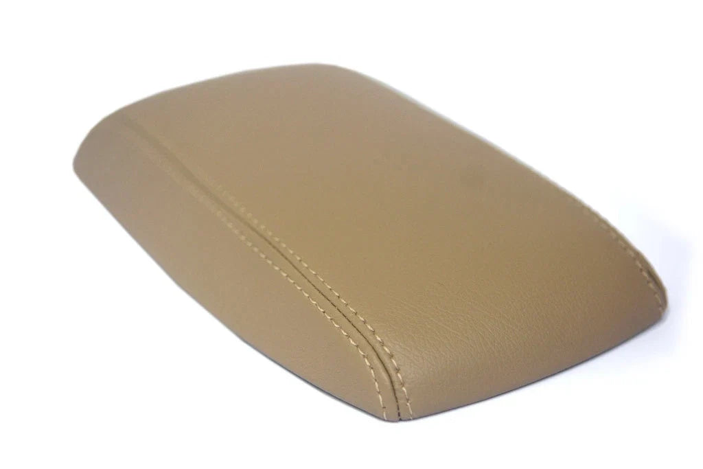 Center Console Armrest Cover for Toyota Corolla (2014–2019) Beige Leather