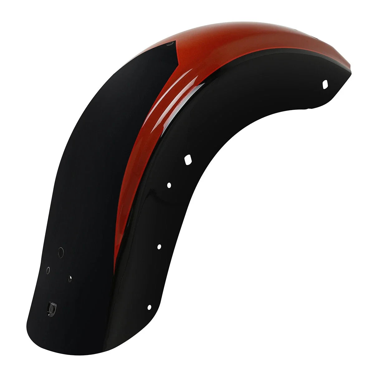 Rear Fender in Sunburst Orange for Harley Street Road Glide (2009–Present)