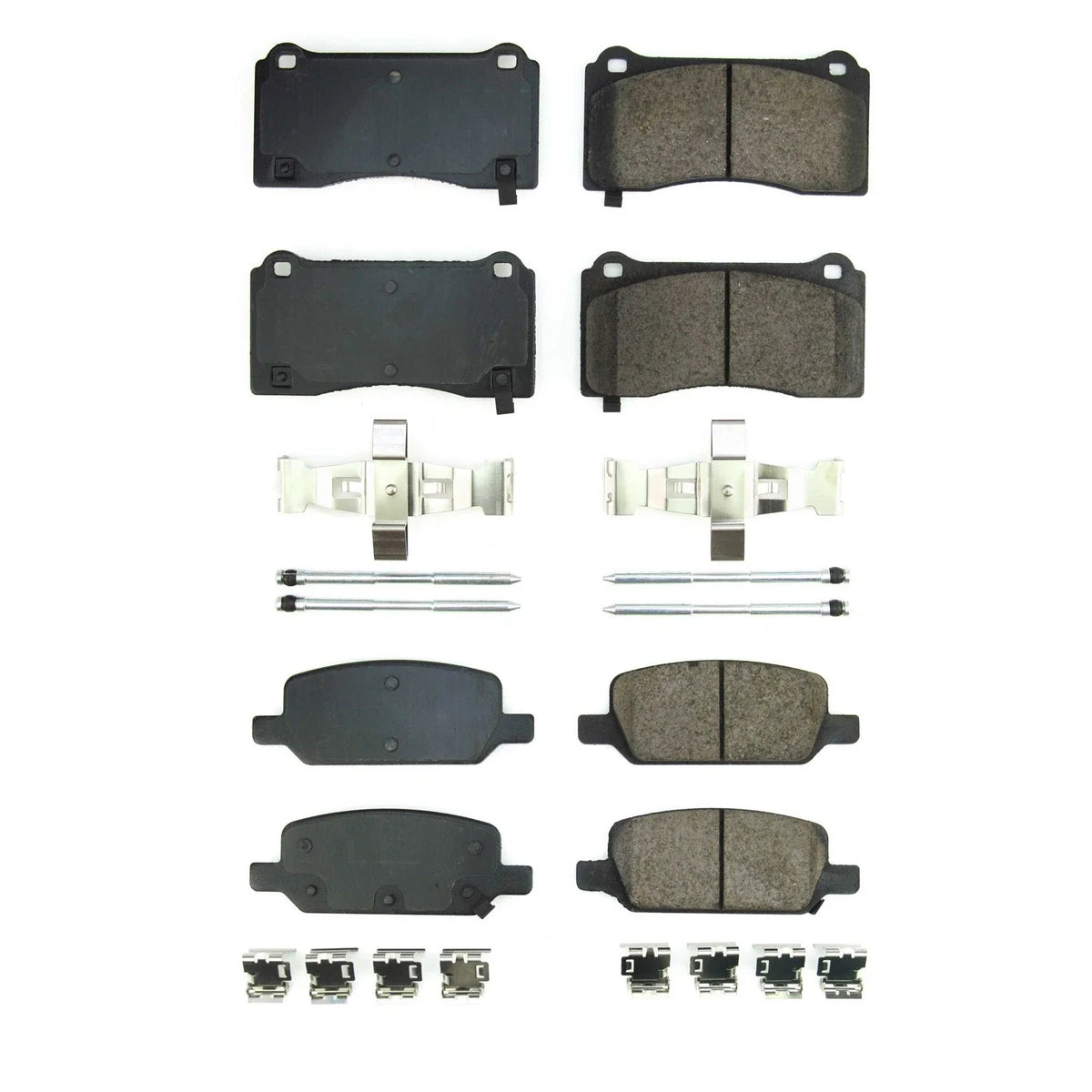 PowerStop Z17 Low-Dust Ceramic Disc Brake Pads Kit for Tesla Model 3 (2017–2023)