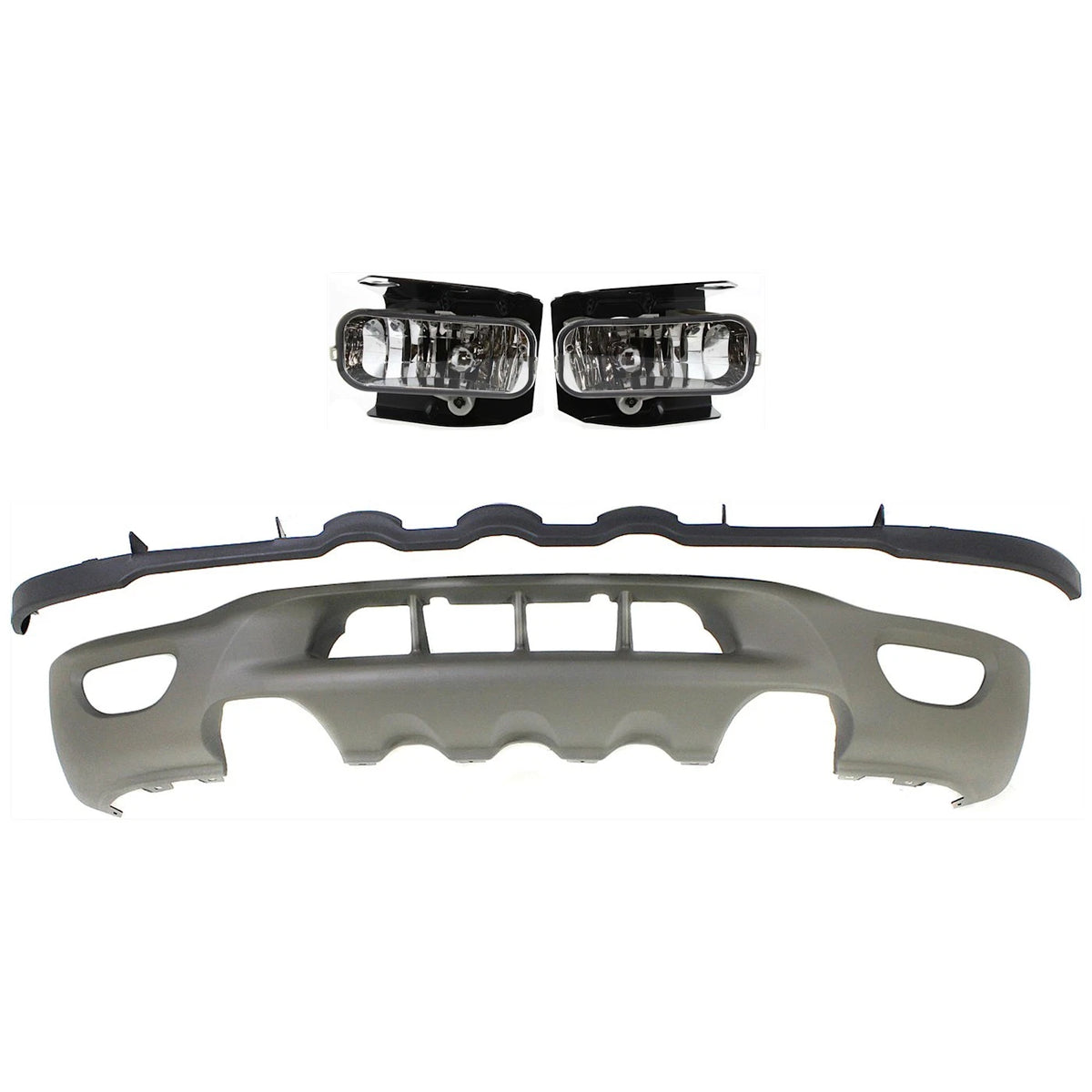 Fog Light Kit for Ford F-150 (1999–2003) Left Right Halogen Assembly