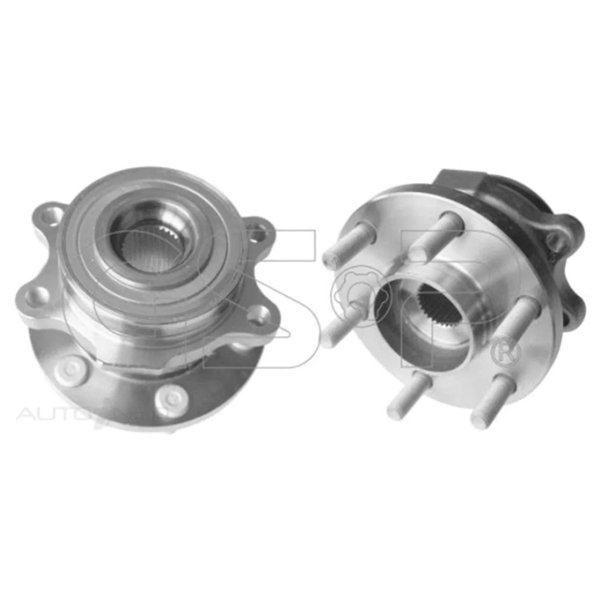 Front Hub Assembly with Wheel Bearing for Nissan Navara D40 08-15