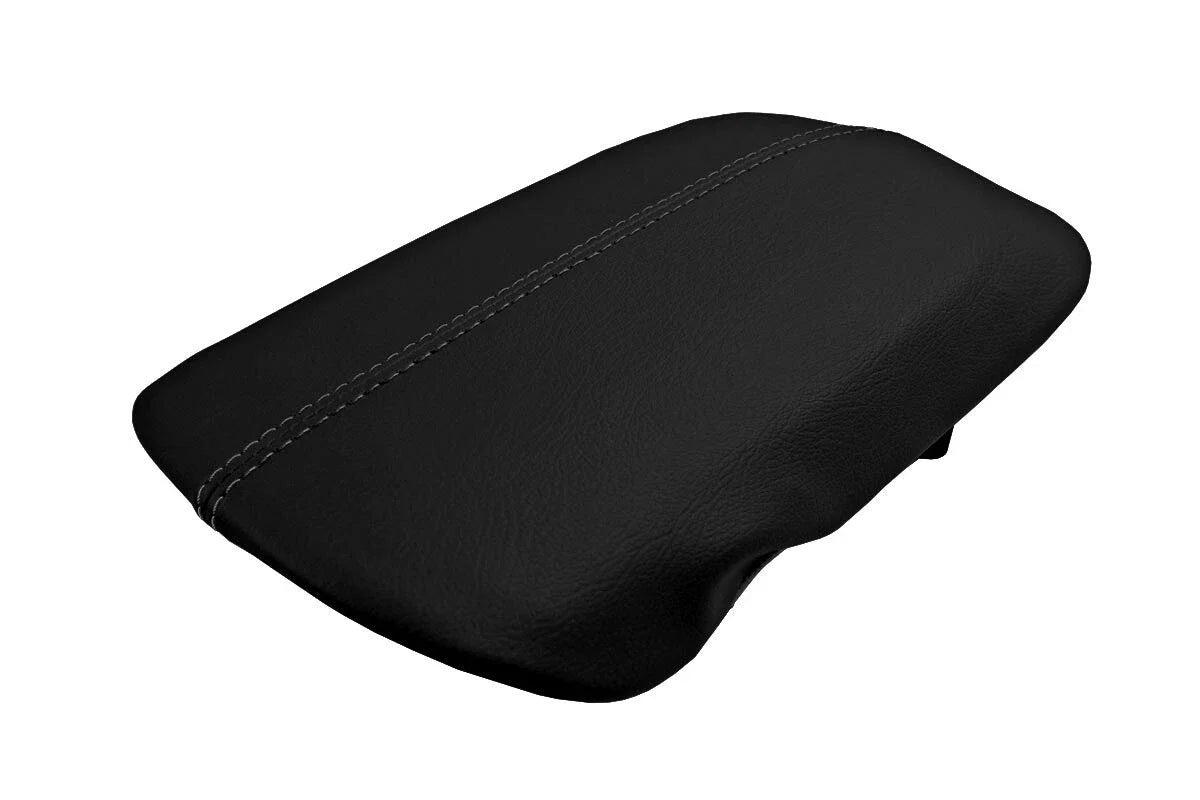 Leather Console Lid Pull Over Armrest Cover for Ford Mustang (2015–2020)