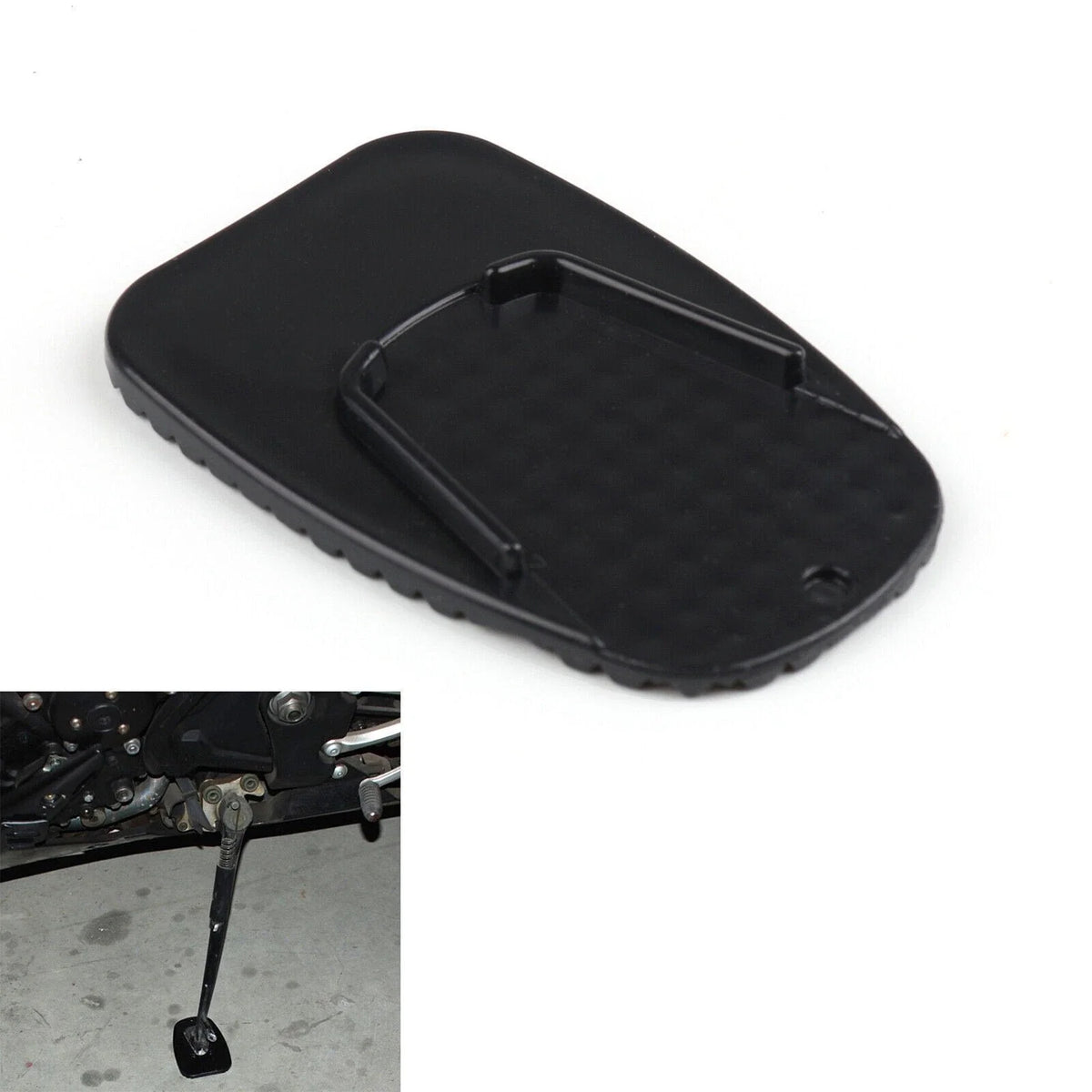 Kickstand Plate for Motorcycle - Aftermarket Accessory