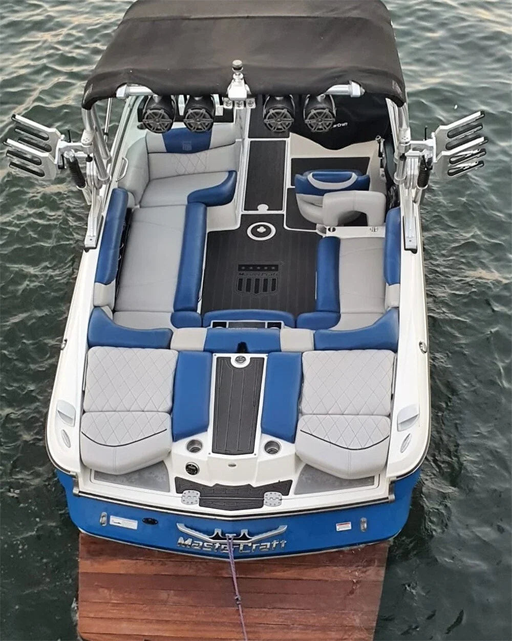 Cockpit Pad EVA Foam for Mastercraft X25 (2011) - Faux Teak Mat