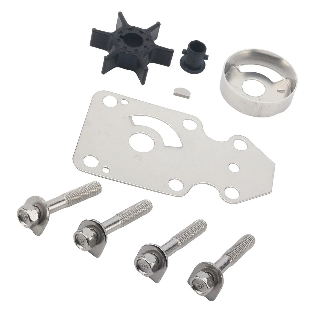 Water Pump Assembly for Yamaha 15 HP 9.9 2 Stroke 4 Stroke (63V-W0078-01)