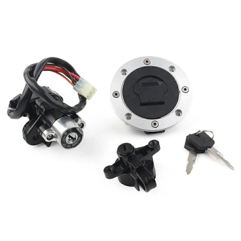 Ignition Switch Lock Fuel Gas Cap Key Kit for Suzuki GSF600 GSF1200 (1995–2005)