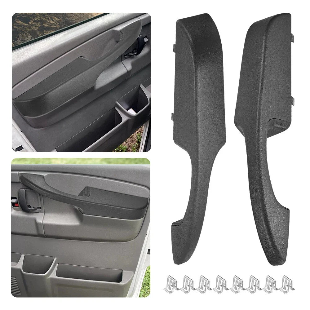 Pair Inside Pull Door Handles for Chevrolet Express Van Savana (2003–2019)