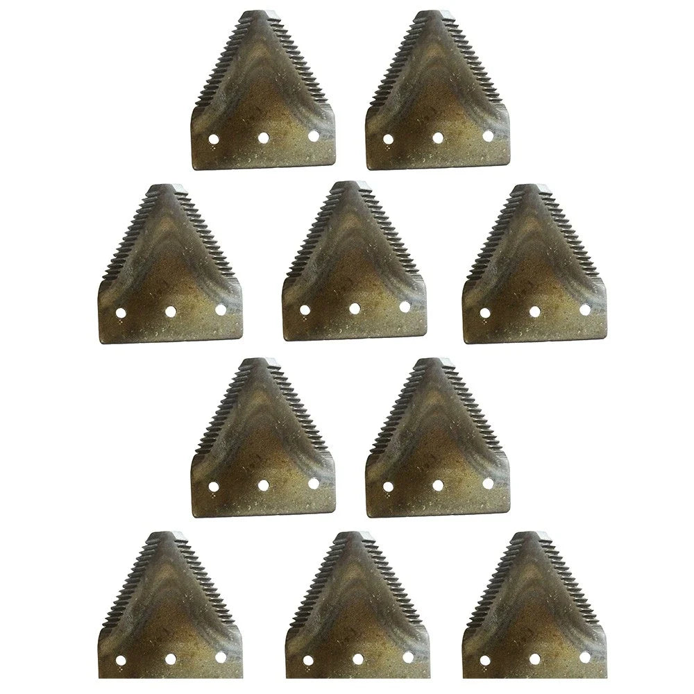 Set of 10 Extra Heavy Sickle Sections for (9622744, 700705300, S20-4268, 232-461)