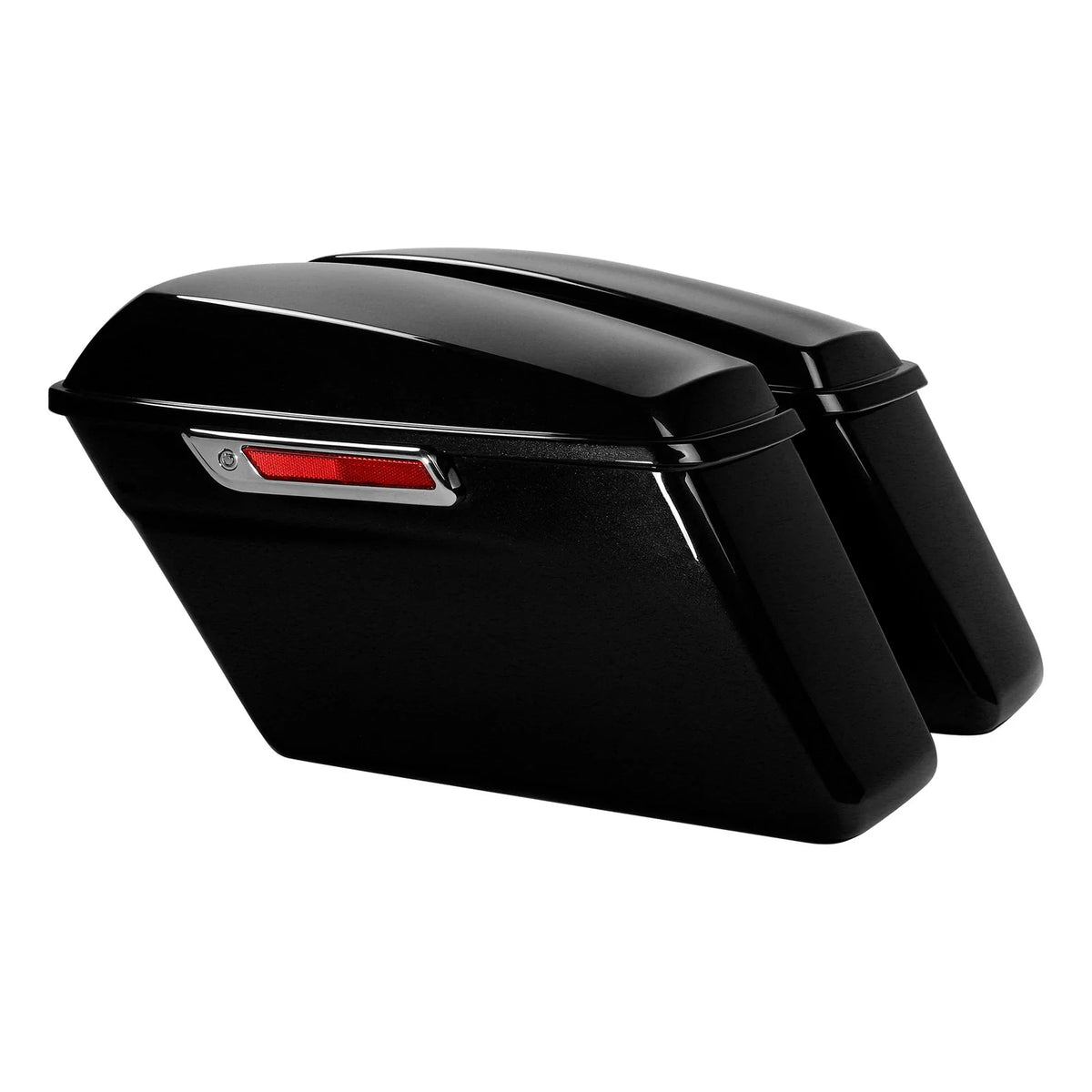 Hard Saddlebags in Black Tempest for Harley Electra Glide 2014-2024