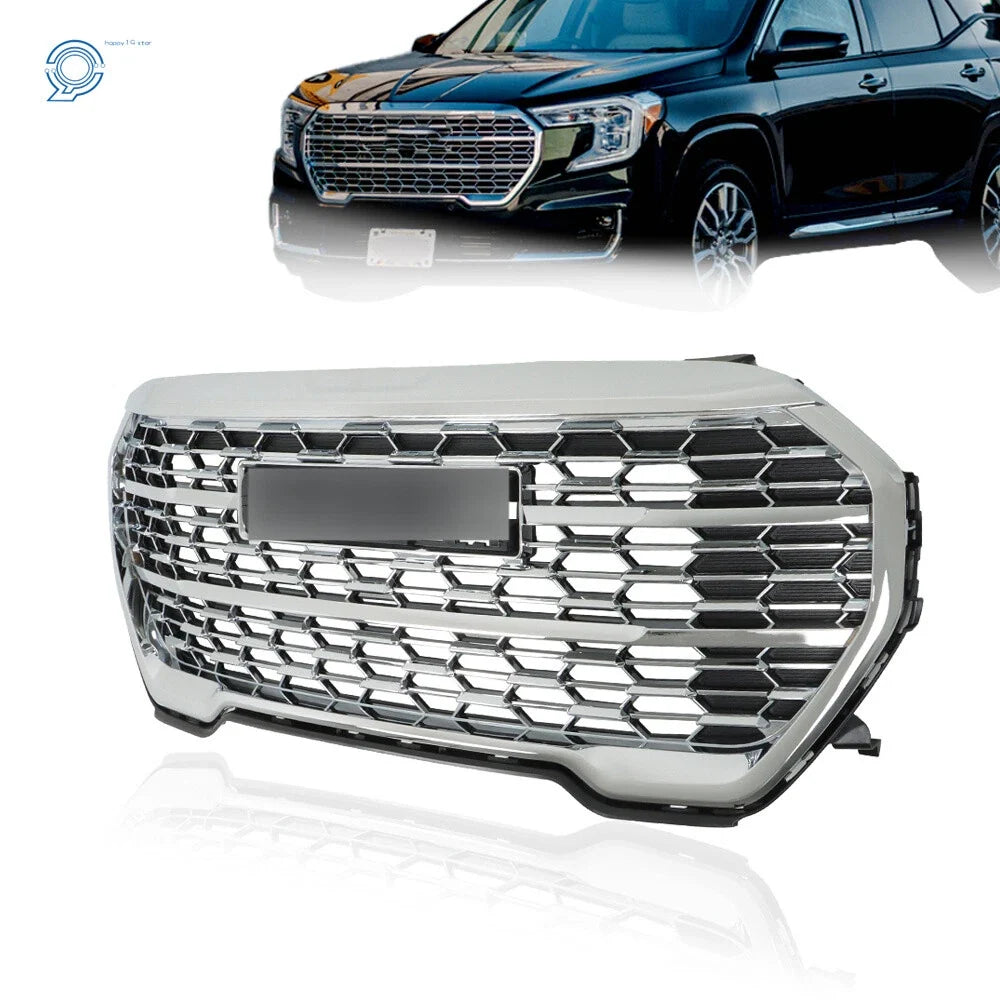 Chrome Front Upper Grille for GMC Terrain Denali (2022–2023)
