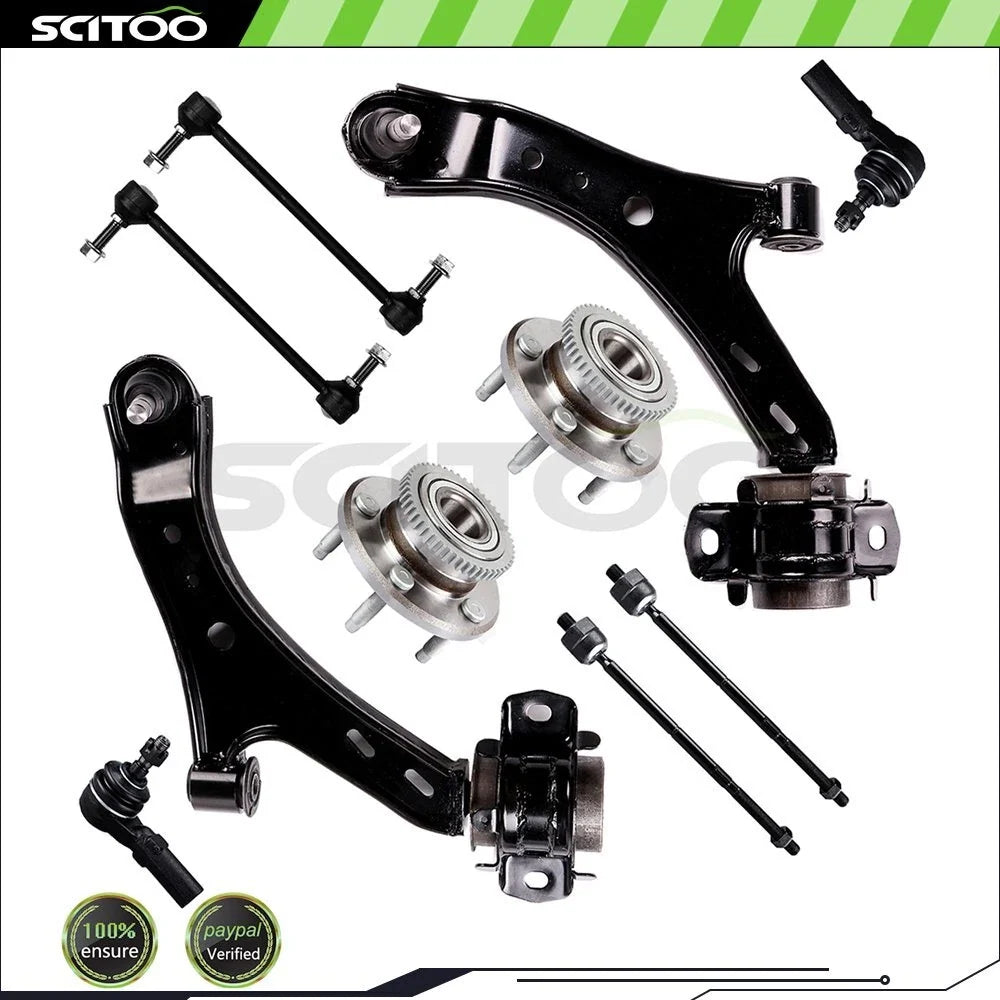 Control Arm Tie Rod End with Wheel Hub Bearing for Ford Mustang (2005-2010)