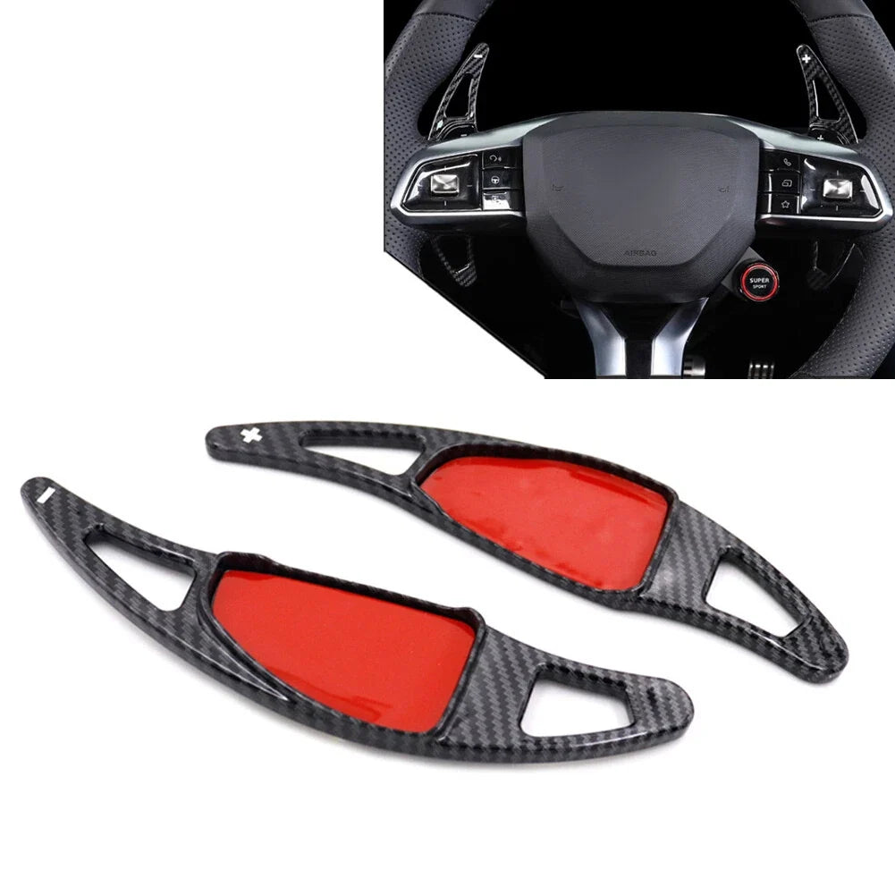 2Pcs Steering Wheel Shift Paddle Extension Cover for MG5 GT EV (2021–2023)