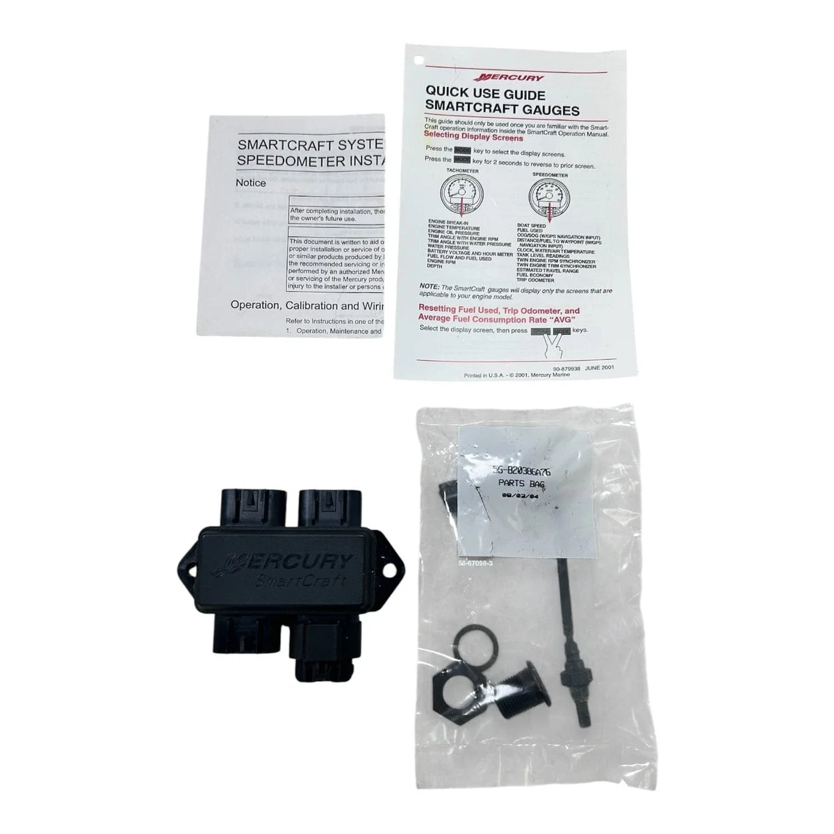 Speedometer & Tachometer Kit for Mercury (1979–1979) 79-879899M04, SC1000