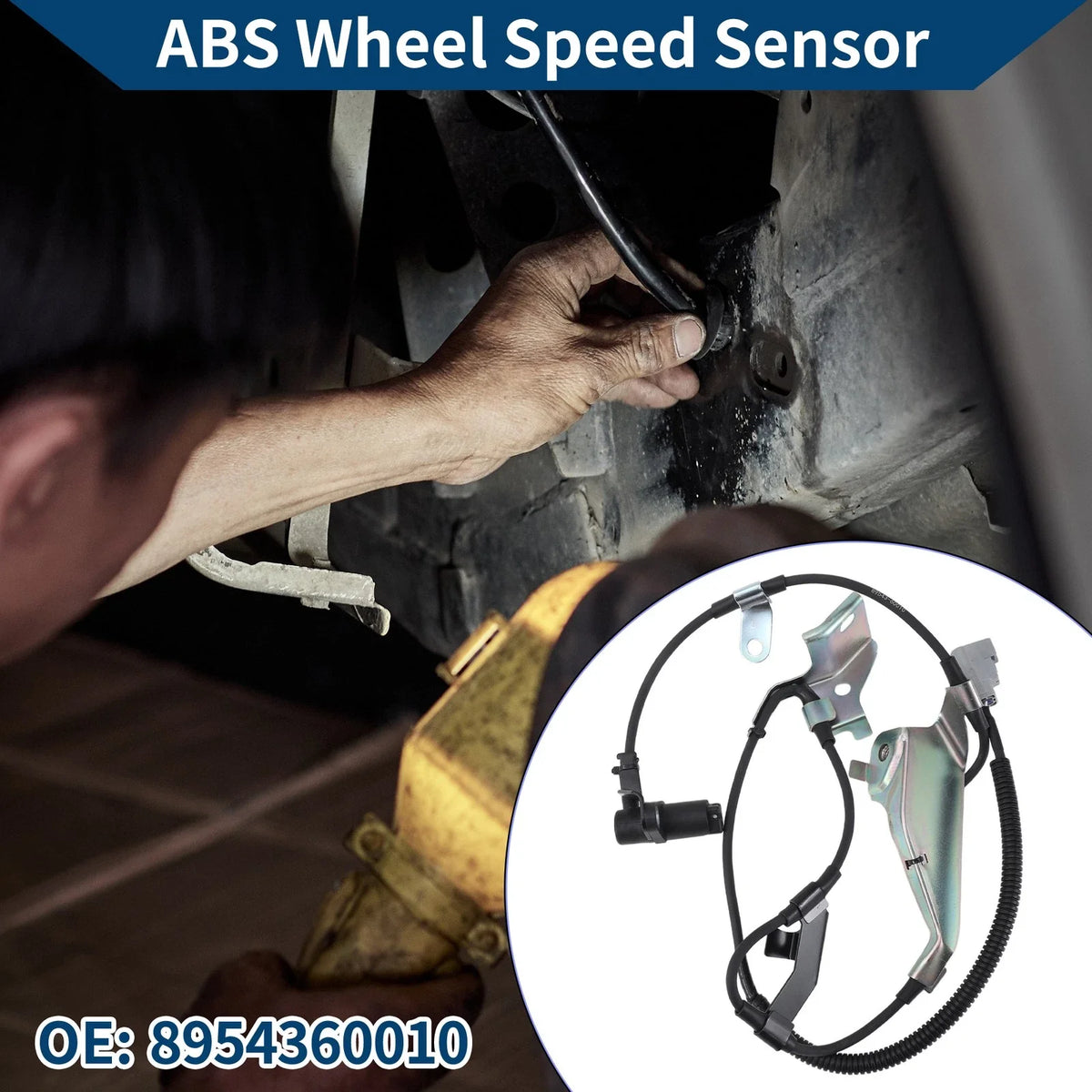 ABS Wheel Speed Sensor No. 8954360010 for Toyota Land Cruiser (1998–2007)