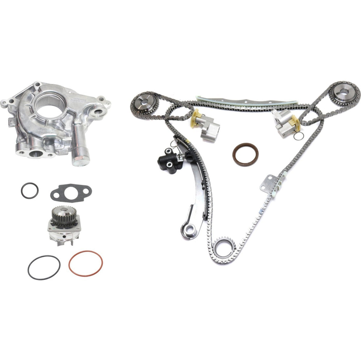 Complete Timing Chain Kit with Oil & Water Pumps for 2005-2006 Altima