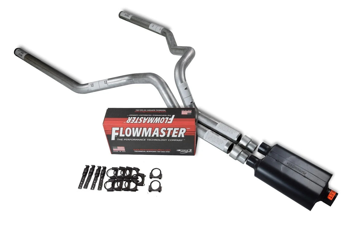 3" Dual Exhaust Kit for Chevy GMC 1500 Truck (1999–2006) Flowmaster Super 40