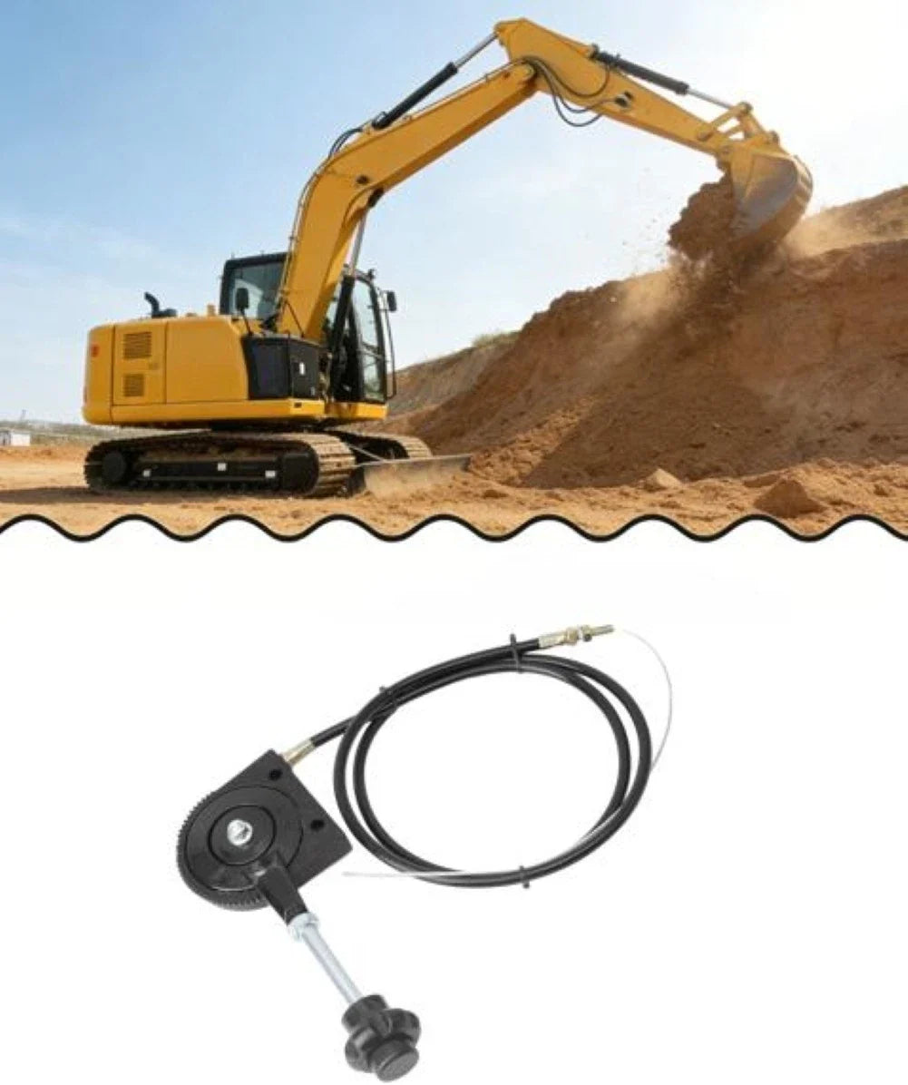 Throttle Control Wire 40 Inch for Excavator