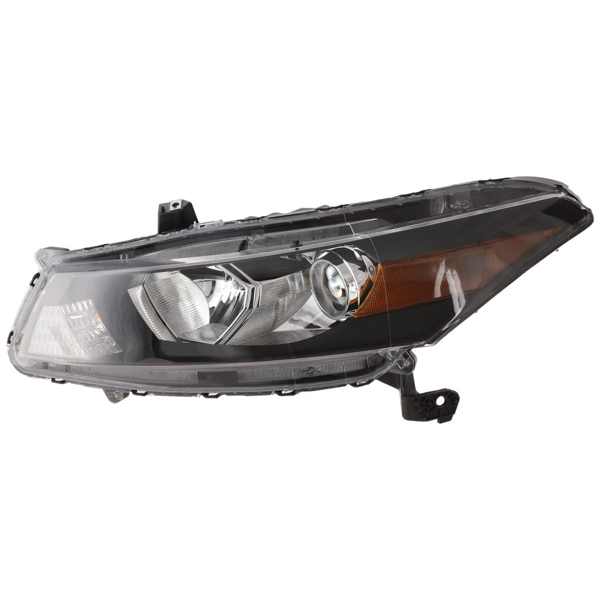 Left Side Headlight for Honda Accord Coupe (2008–2012) Halogen Amber Signal