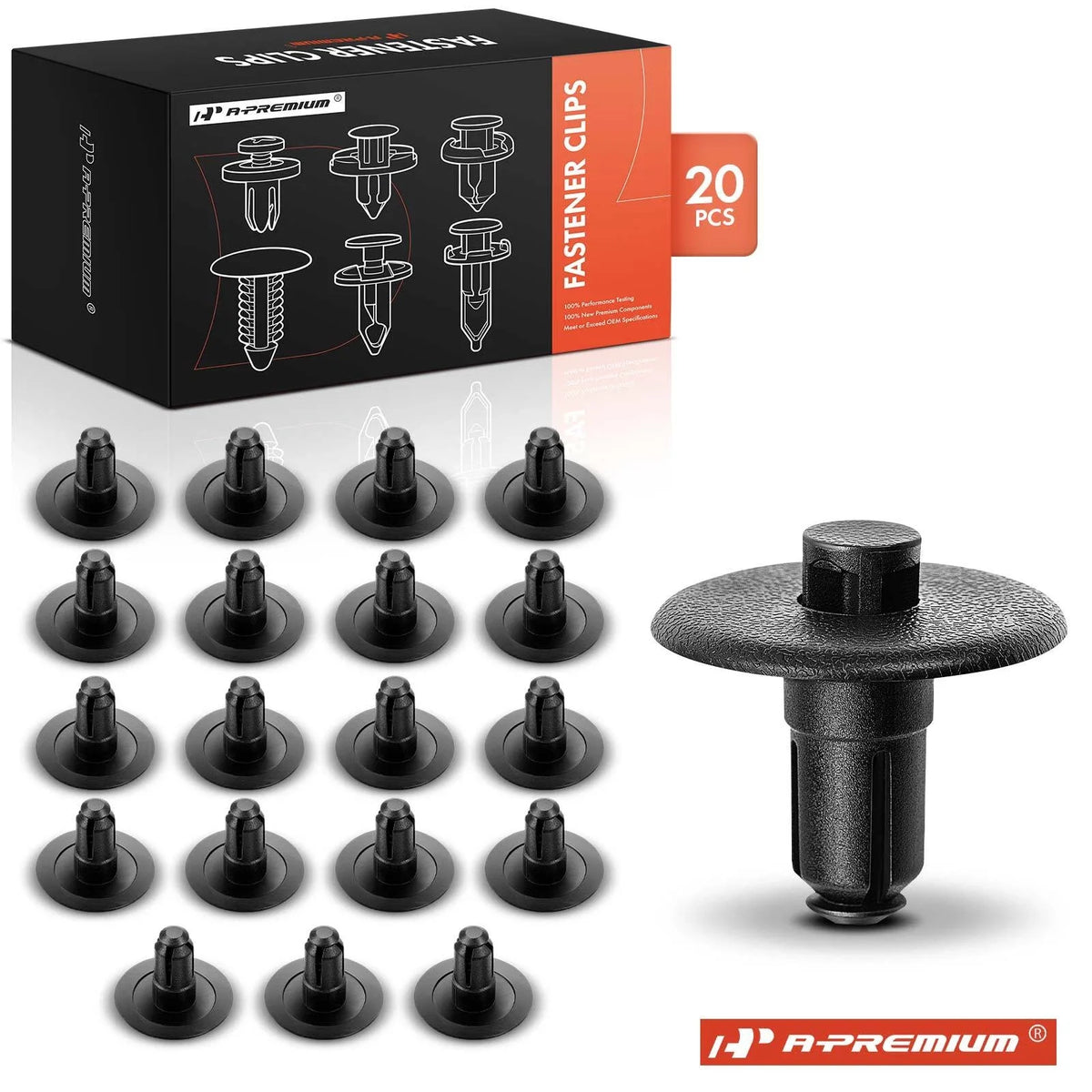20x Nylon Radiator Support Clips for Buick