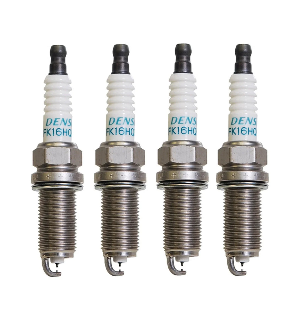 Set of 4 Iridium Spark Plugs DENSO 3458 for Hyundai Tucson (2009–2014)