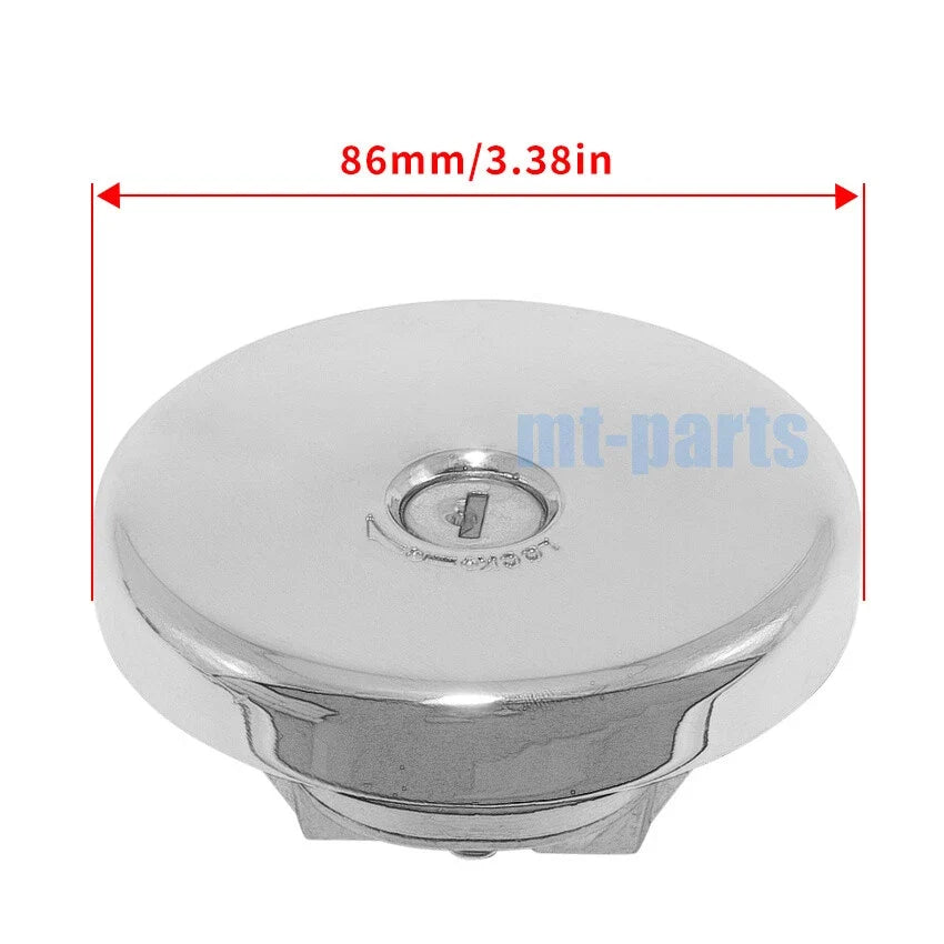 Fuel Gas Tank Cap Cover Keys for Kawasaki VN800 Vulcan 800 Drifter (2001–2006)