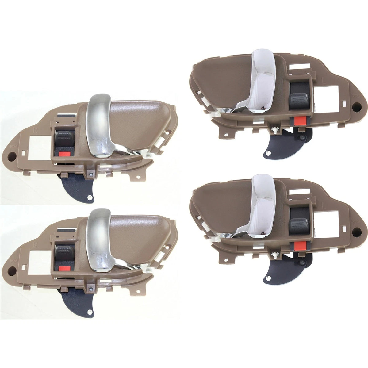 Interior Door Handle Set of 2 for Chevrolet K1500 (1995–1998) Beige