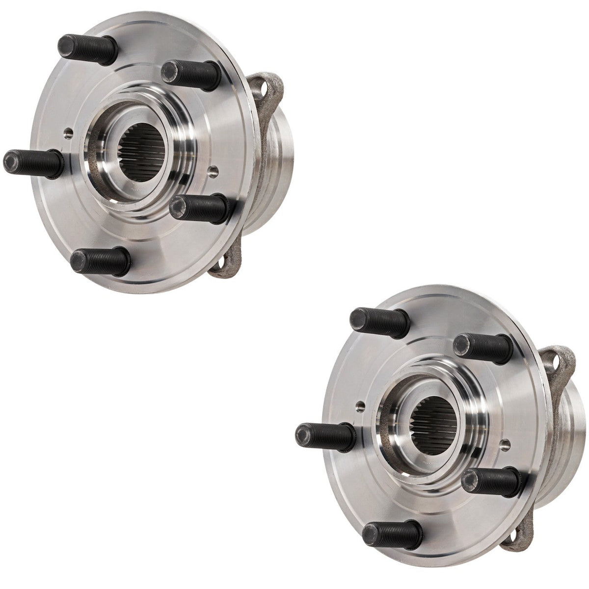 Wheel Hub Set for Front Driver and Passenger Sides of Honda Pilot