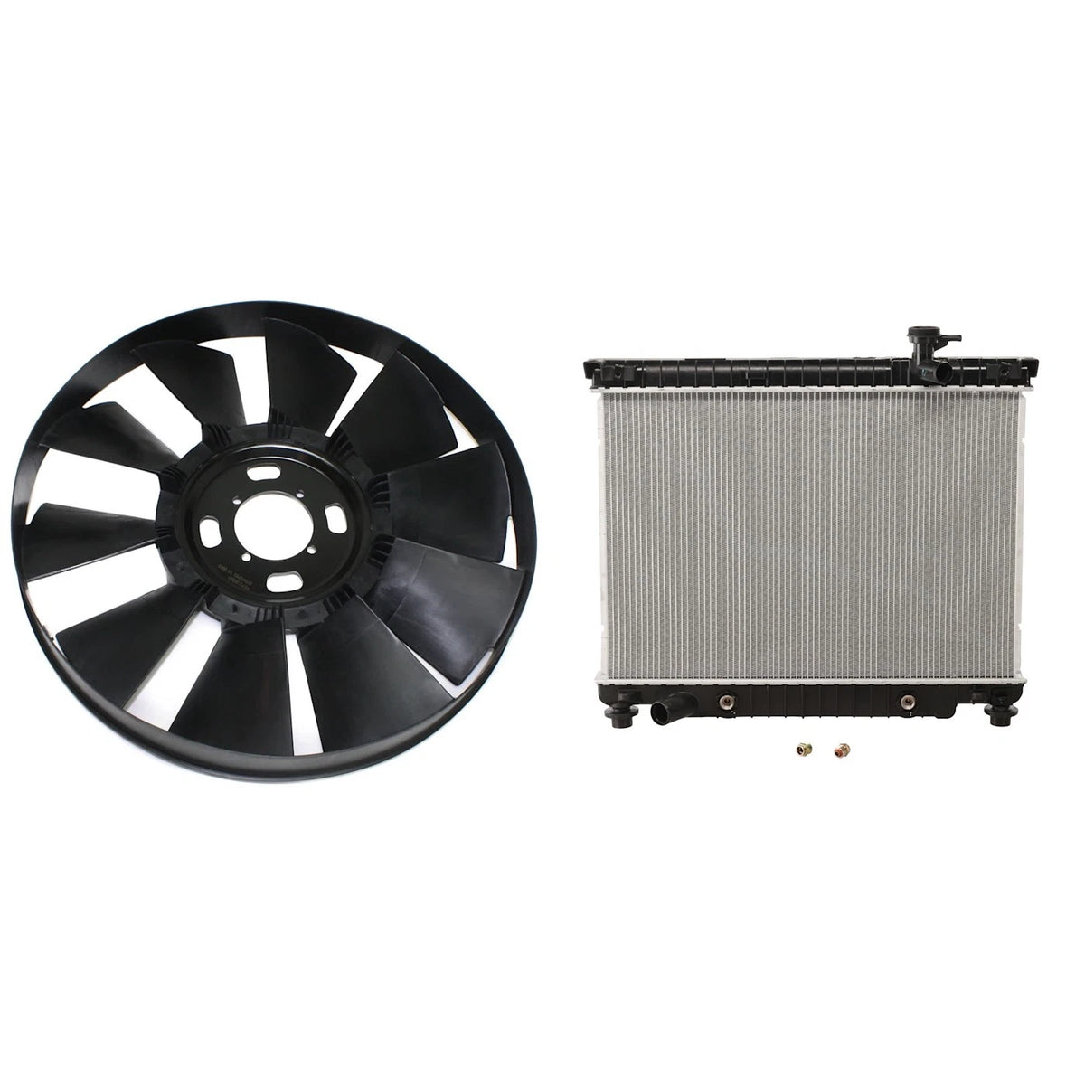 Radiator for Chevy Trailblazer, Saab 9-7x, GMC Envoy, Buick Rainier (2002–2009)