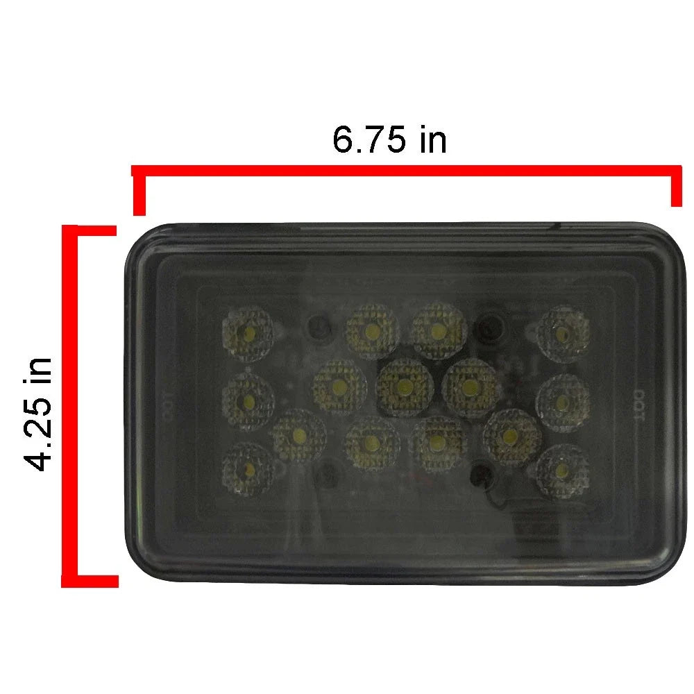 LED Headlight for John Deere 6115D 6120 6120L 6125D 6130D 6140D 6140J