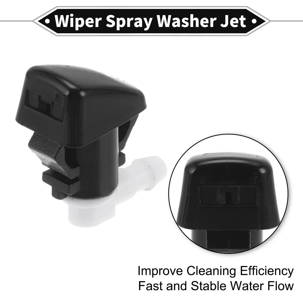 2 x Front Washer Nozzles for Jeep Grand Cherokee WK2 2011-2021